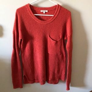 Madewell sweater with pocket